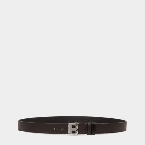 Reversible And Adjustable Belt in Brown Leather