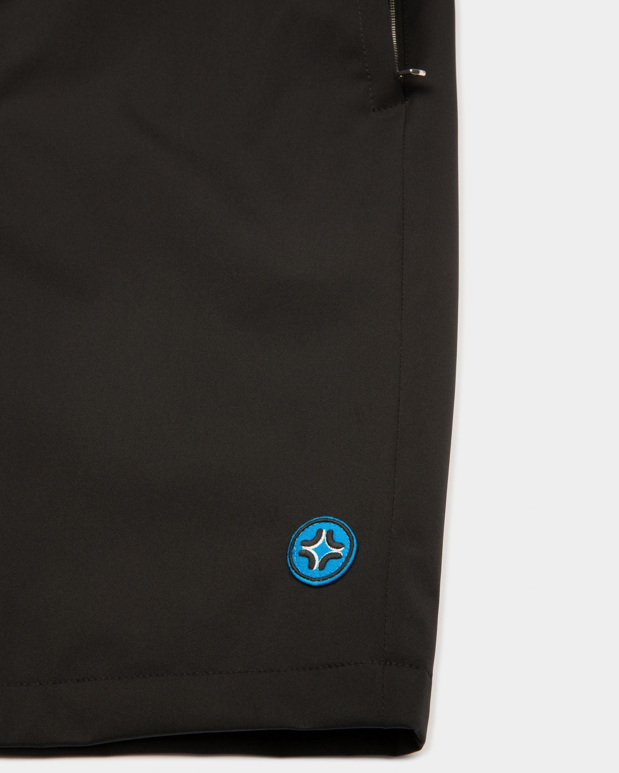 Recycled Nylon Bottoms In Black - Image 3