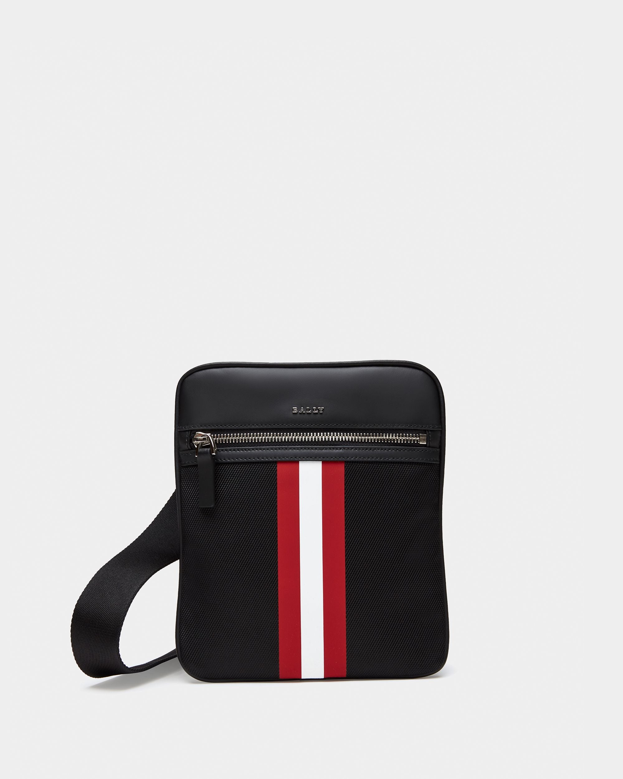 Men's Black Crossbody Bag