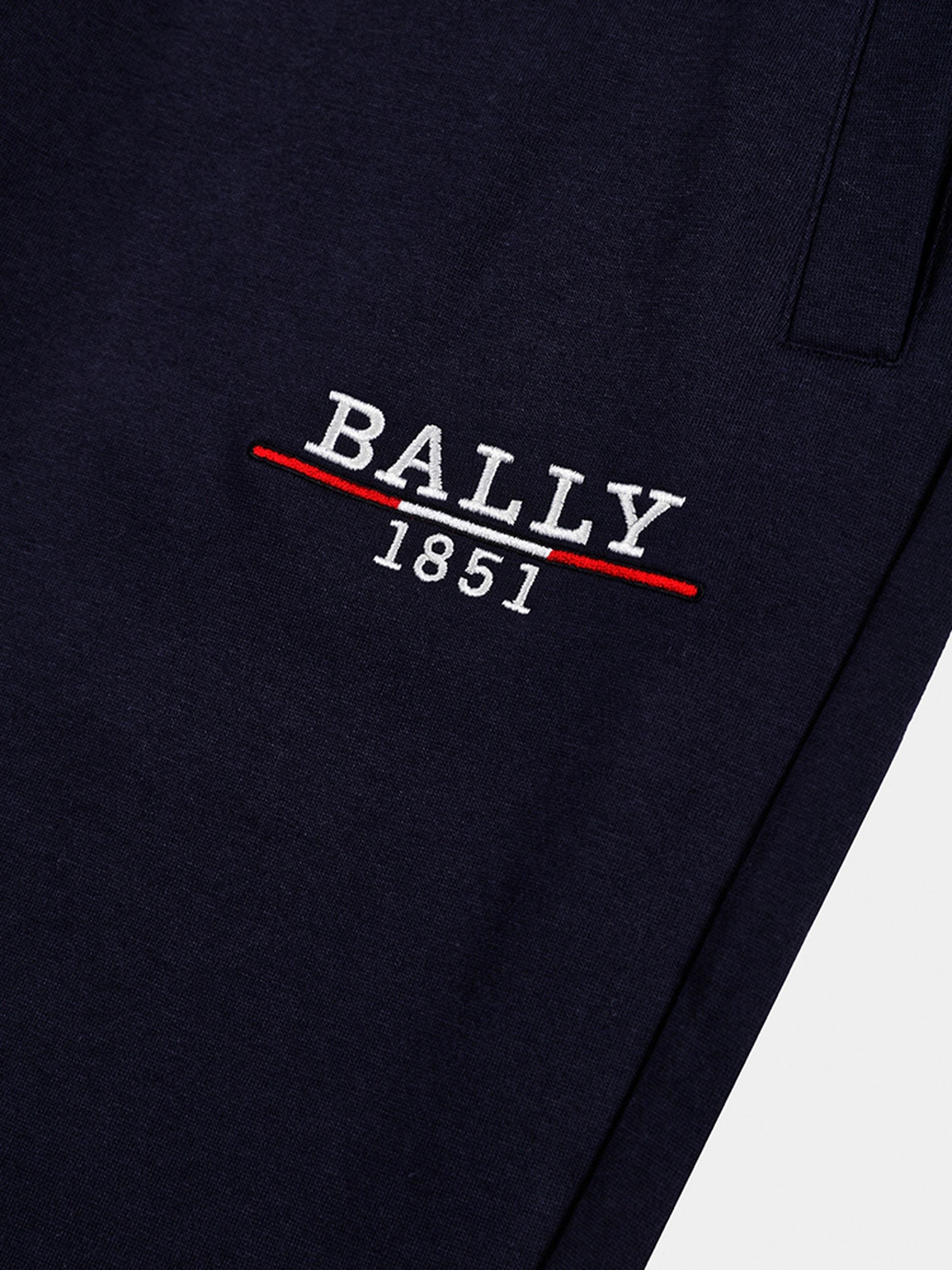 Sweatpants in Blue Knit Cotton - Image 2