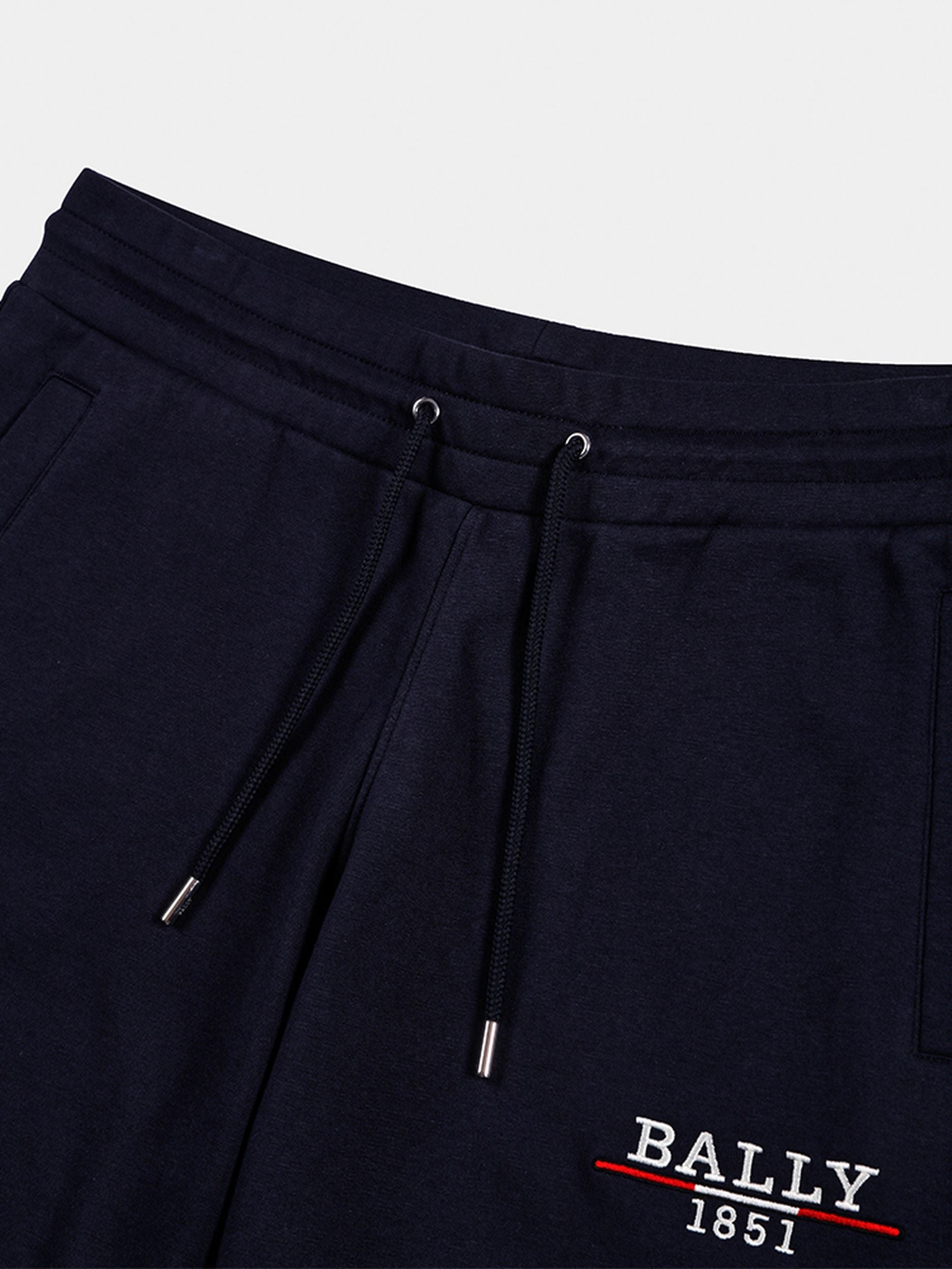 Sweatpants in Blue Knit Cotton - Image 4