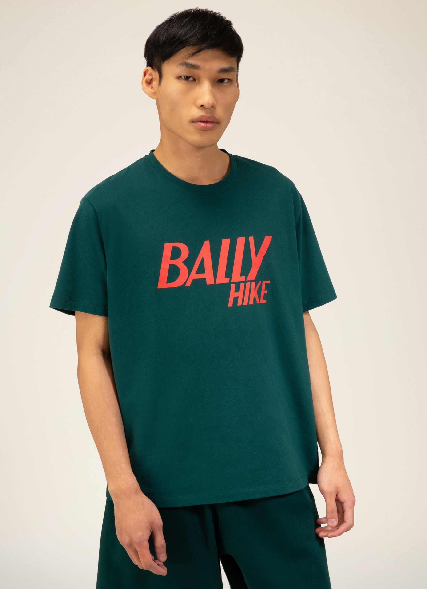 Bally Hike 9 Organic Cotton Top In Green - Image 2
