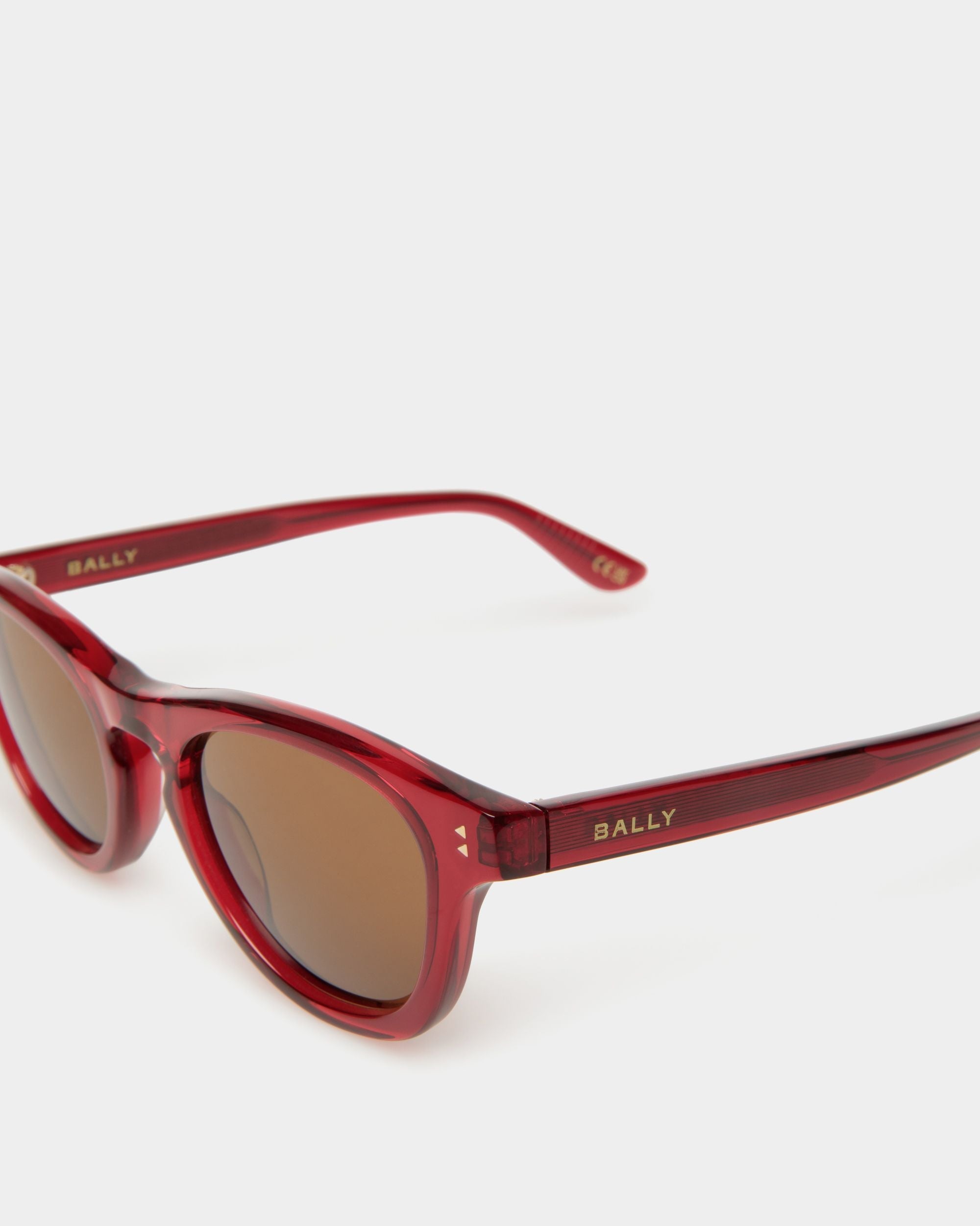 Dieter Sunglasses In Red Acetate - Image 3