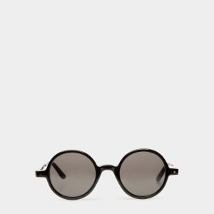 Otto Sunglasses In Black Acetate