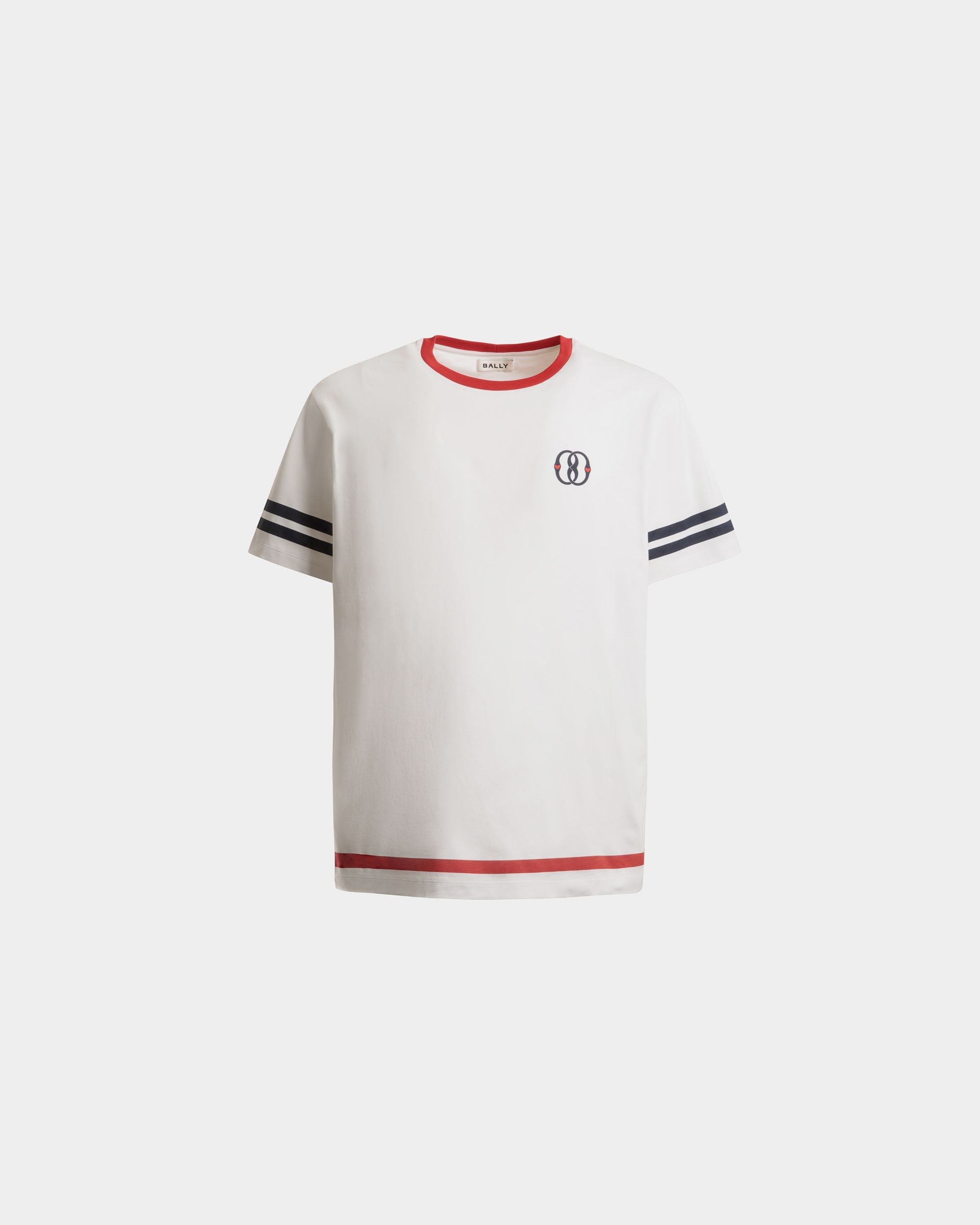 520 T-Shirt In White Cotton