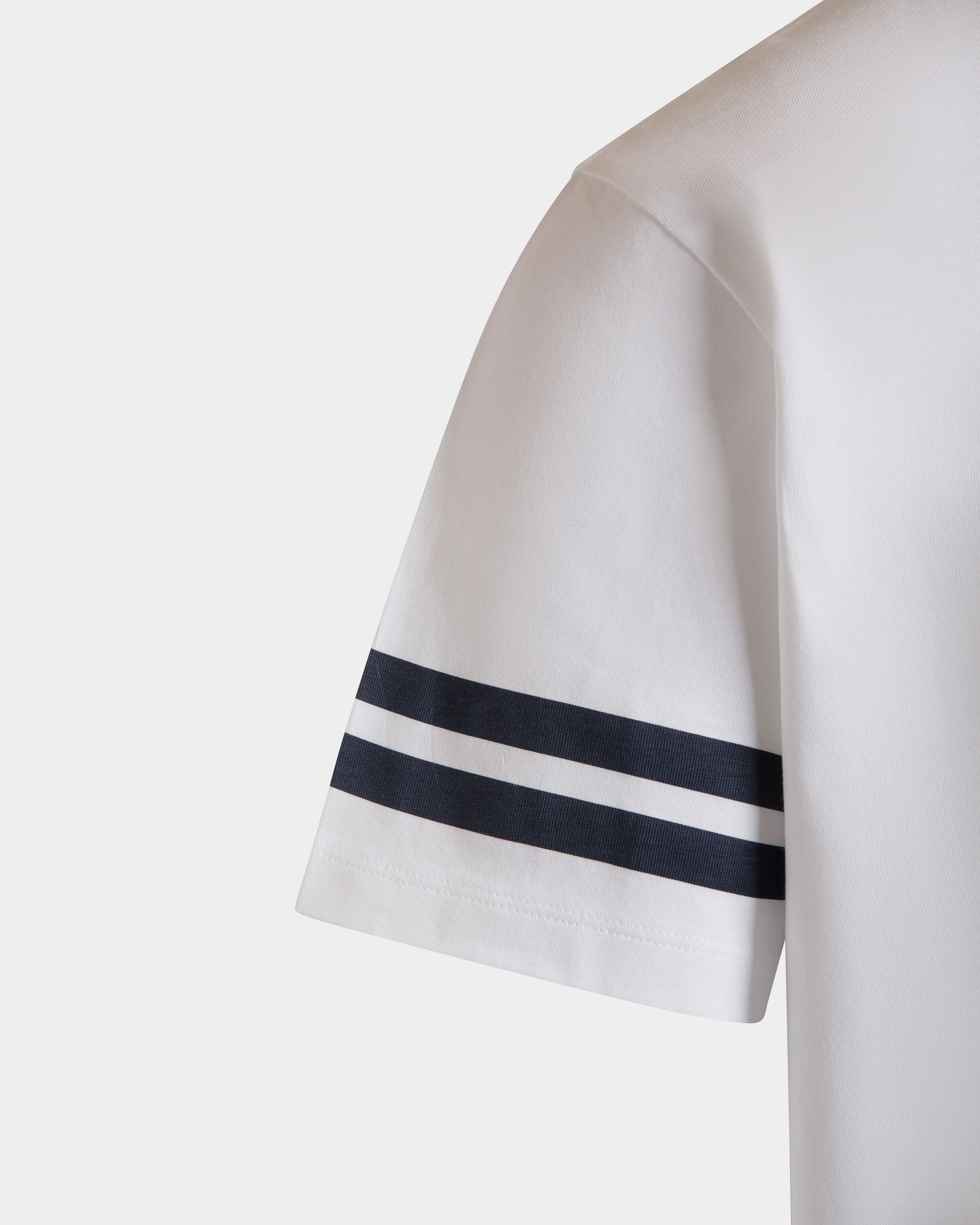 520 T-Shirt In White Cotton - Image 7