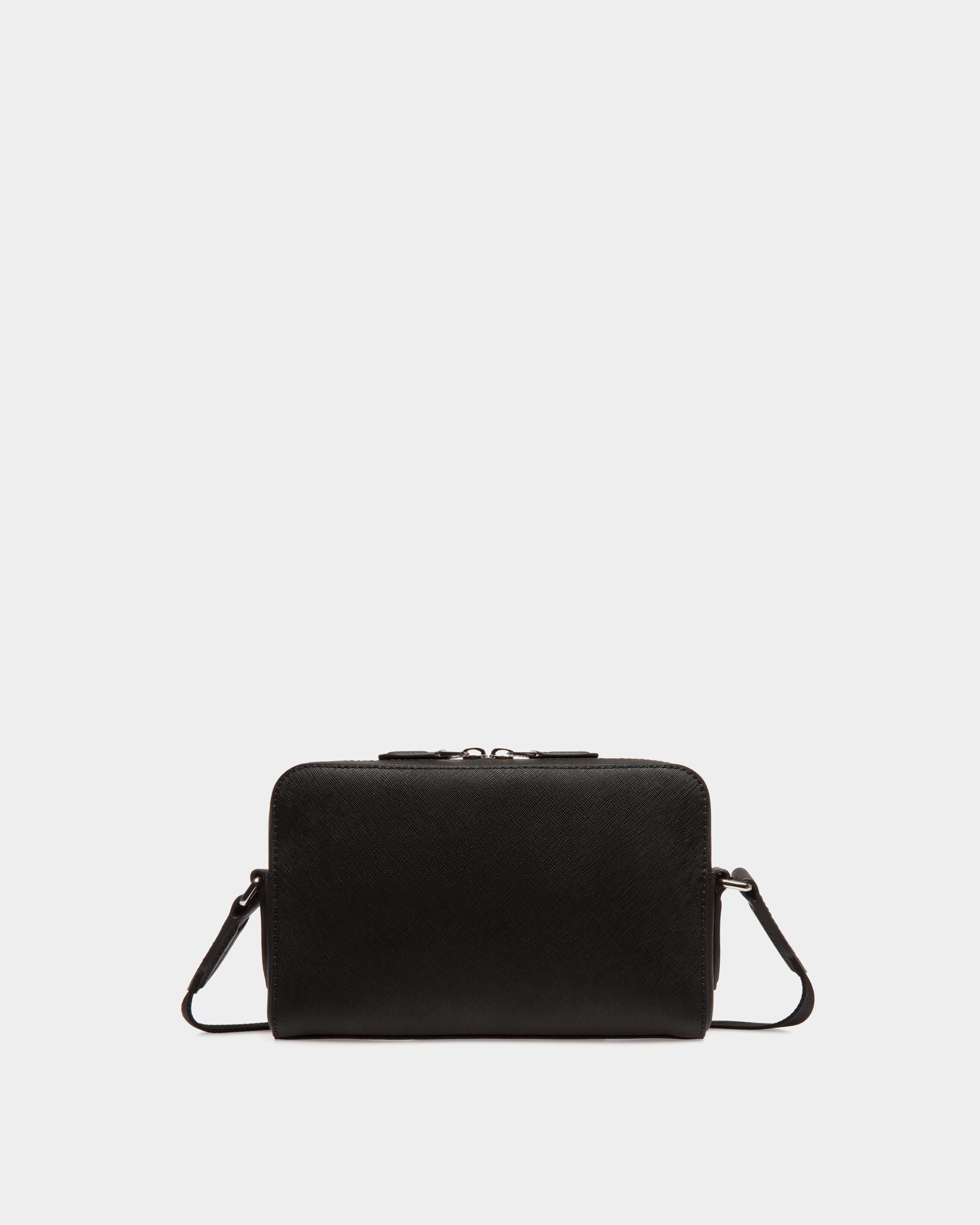 Crossbody Bag in Black Embossed Leather - Image 2