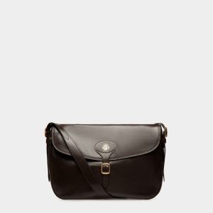 Beckett Crossbody Bag in Ebano Leather