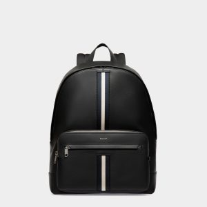 Backpack in Black Leather