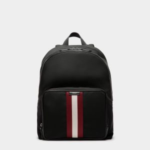 Code Backpack In Black Nylon
