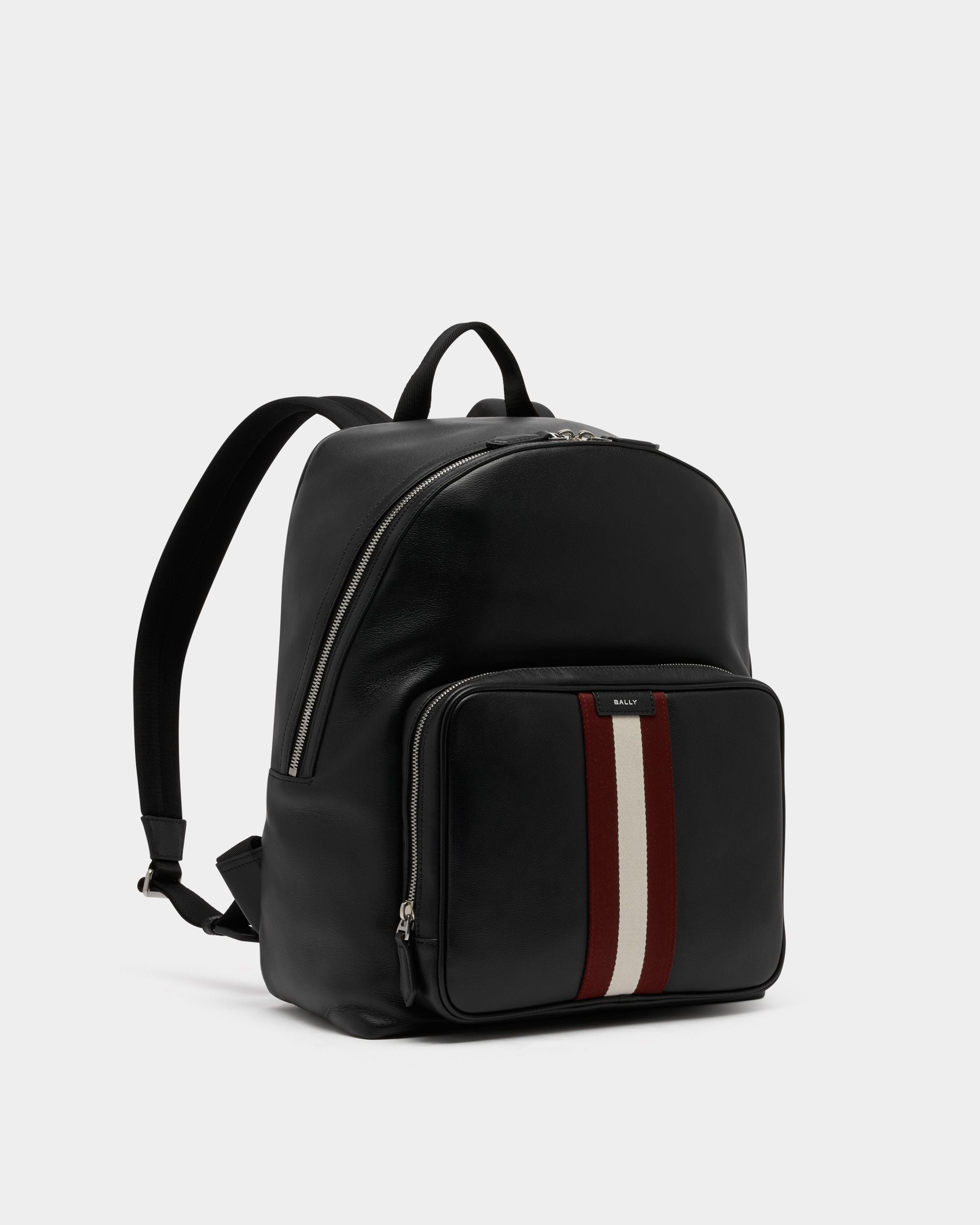 Code Backpack in Black Leather - Image 4