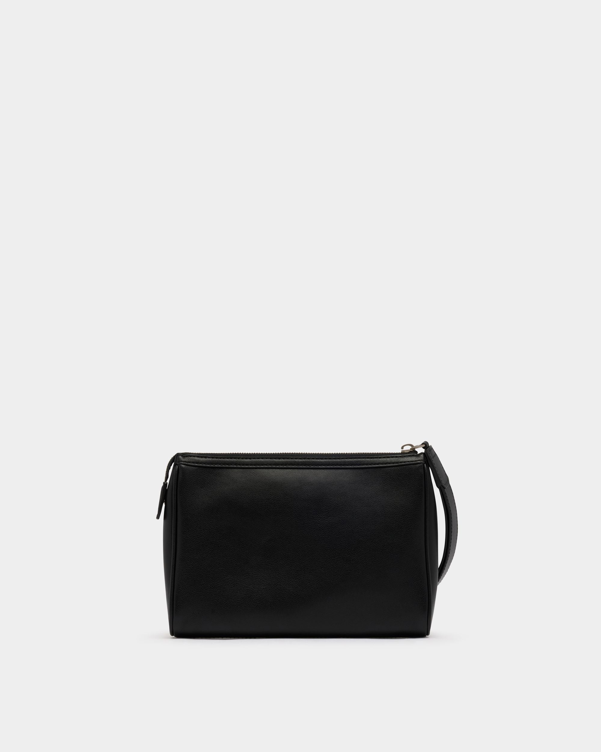 Code Clutch in Black Leather - Image 2