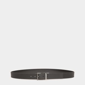 Astory 35mm Reversible And Adjustable Belt in Black Leather