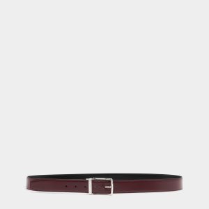 Ketter 35mm Adjustable And Reversible Belt in Andorra And Black Leather