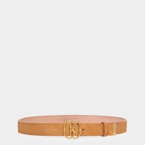Emblem Leather 35Mm Belt