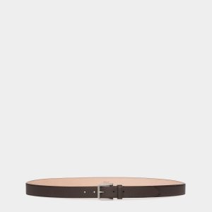 Carl 30mm Belt In Brown Leather