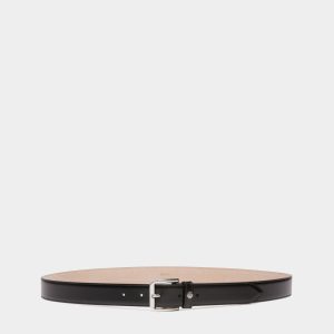 Carl 30mm Belt in Black Leather