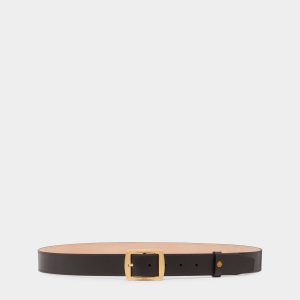 Glen 35 mm Belt in Ebano Leather