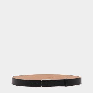 Cabot 35 mm Belt in Black Leather