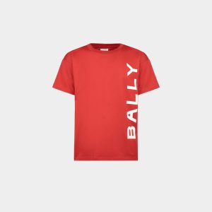 T-Shirt in Red Cotton