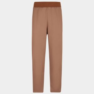 Sweatpants In Light Brown Cotton Blend