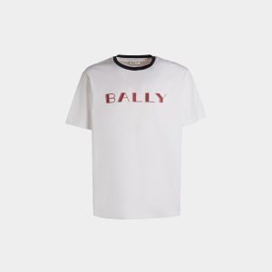 Summer Capsule T-Shirt In White Cotton