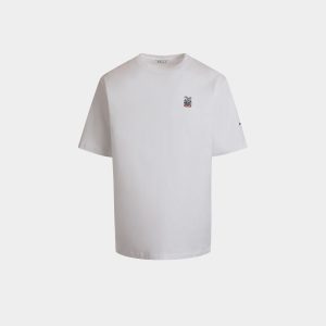 T-Shirt in White Cotton
