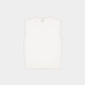 Wool Sweater In Bone