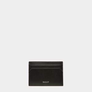 Bhar Leather Classic Card Holder In Black