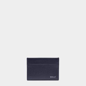 Crossing Card Holder In Midnight Leather