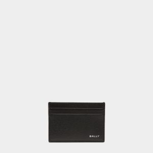 Crossing Card Holder In Black Leather
