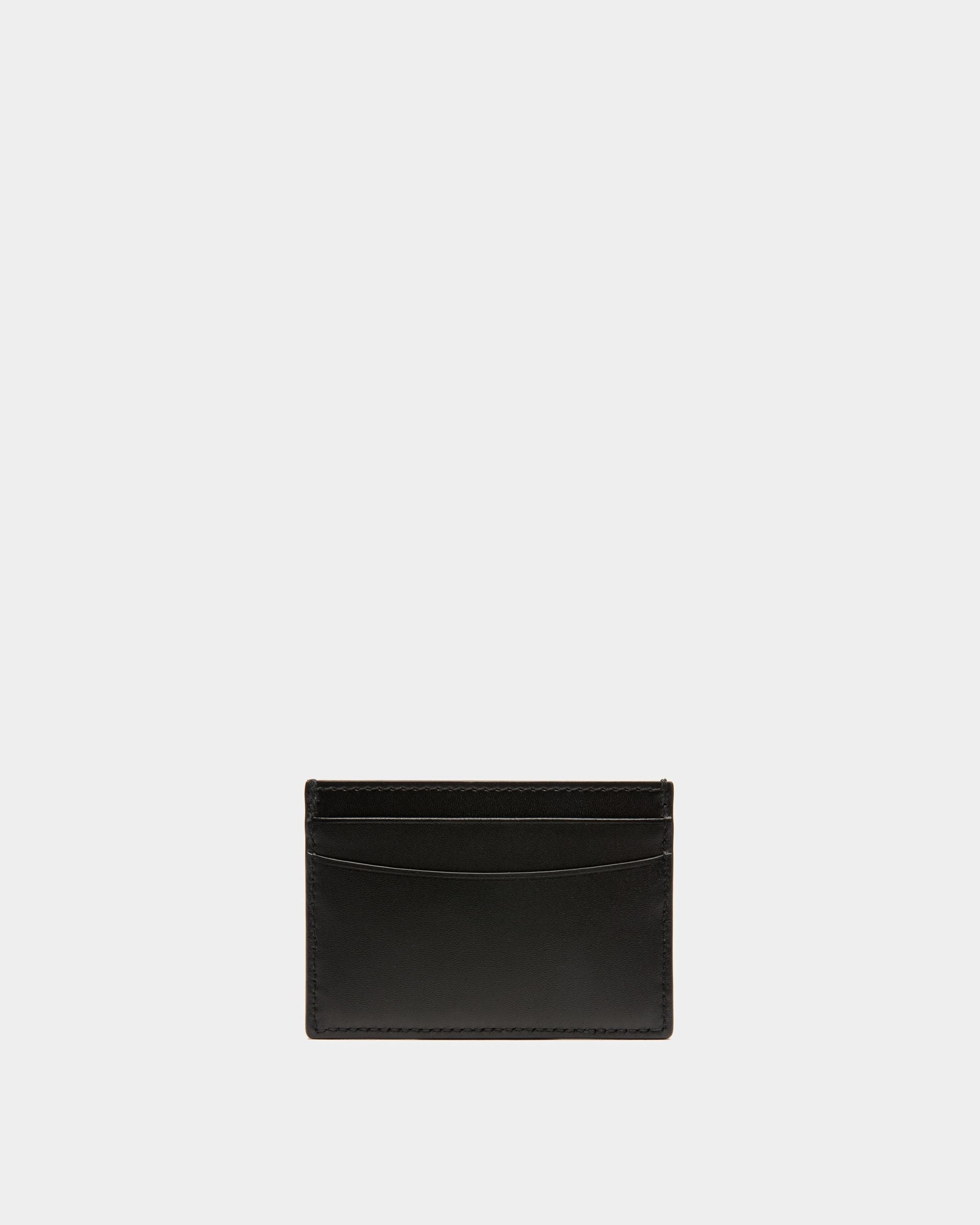 Busy Bally Card Holder in Black Leather - Image 2
