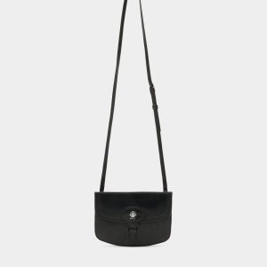 Beckett Mini Bag in Black Leather
