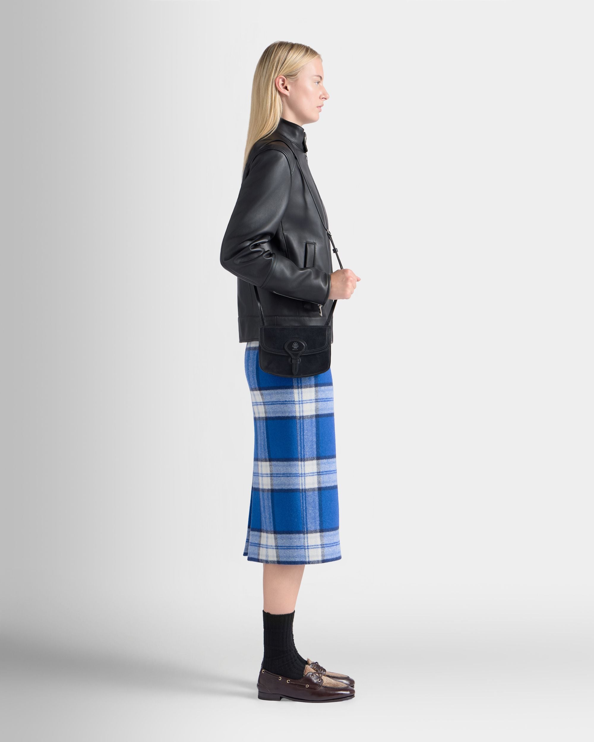 Beckett Mini Bag in Black Leather