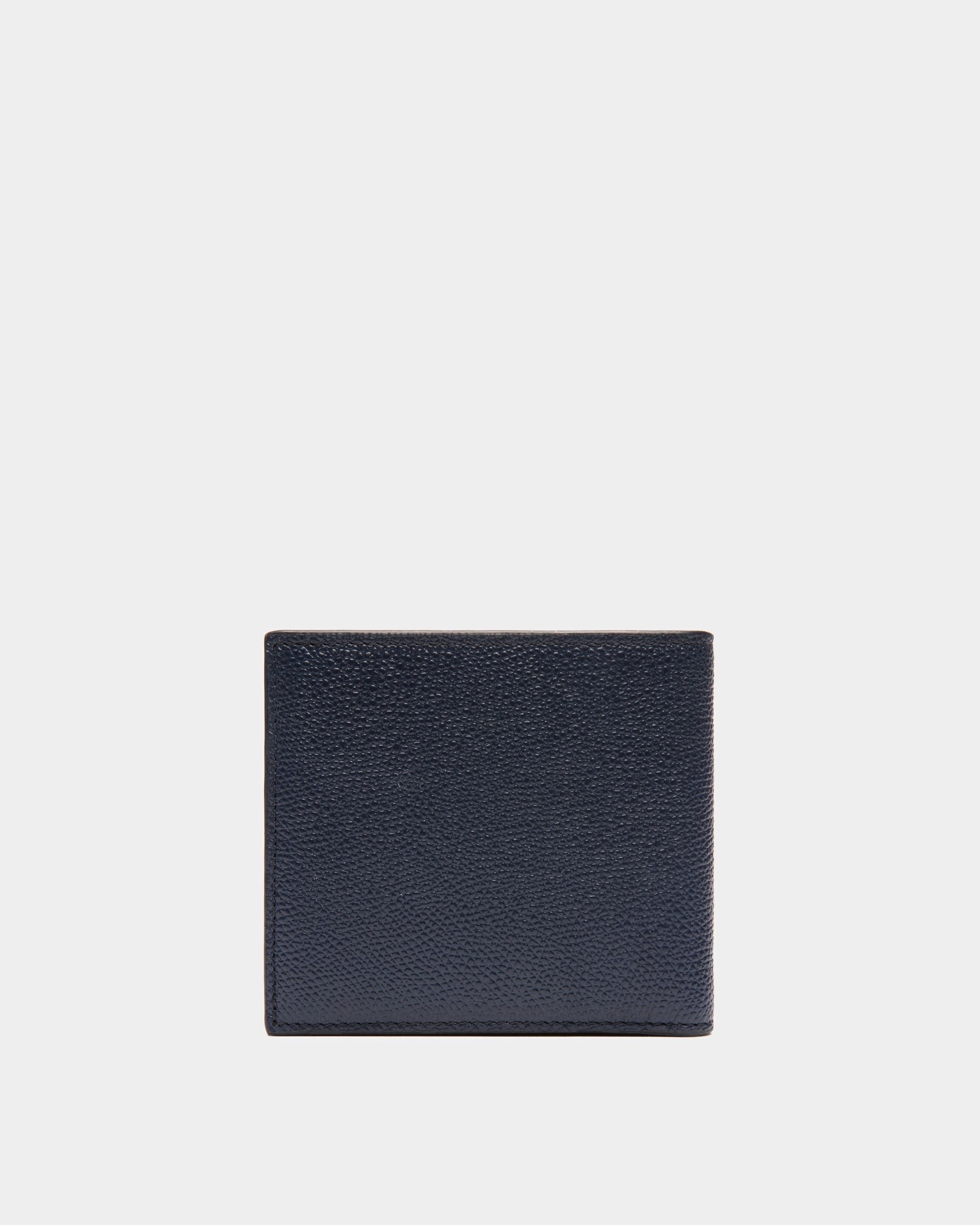Flag Bifold Wallet in Blue Leather - Image 2