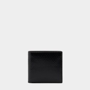 Busy Bally Wallet In Black Leather