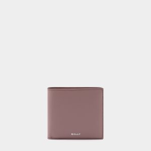 Busy Bally Wallet In Pink Leather