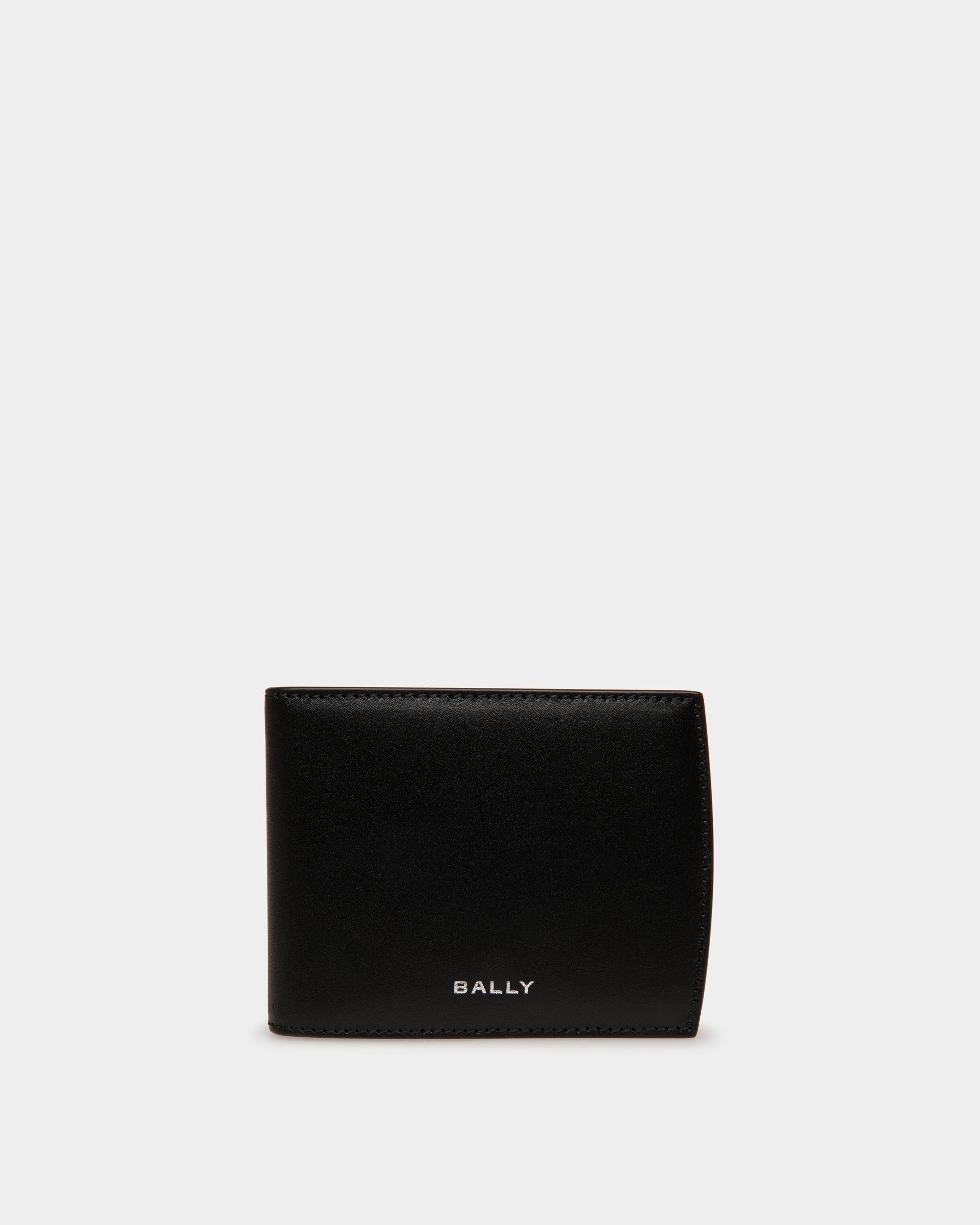 Busy Bally Bifold Wallet in Black Leather