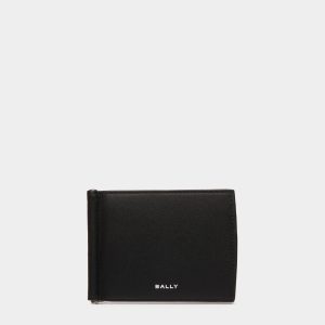 Deco Bifold in Black Leather