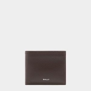 Capitol Wallet in Ebano Grained Leather