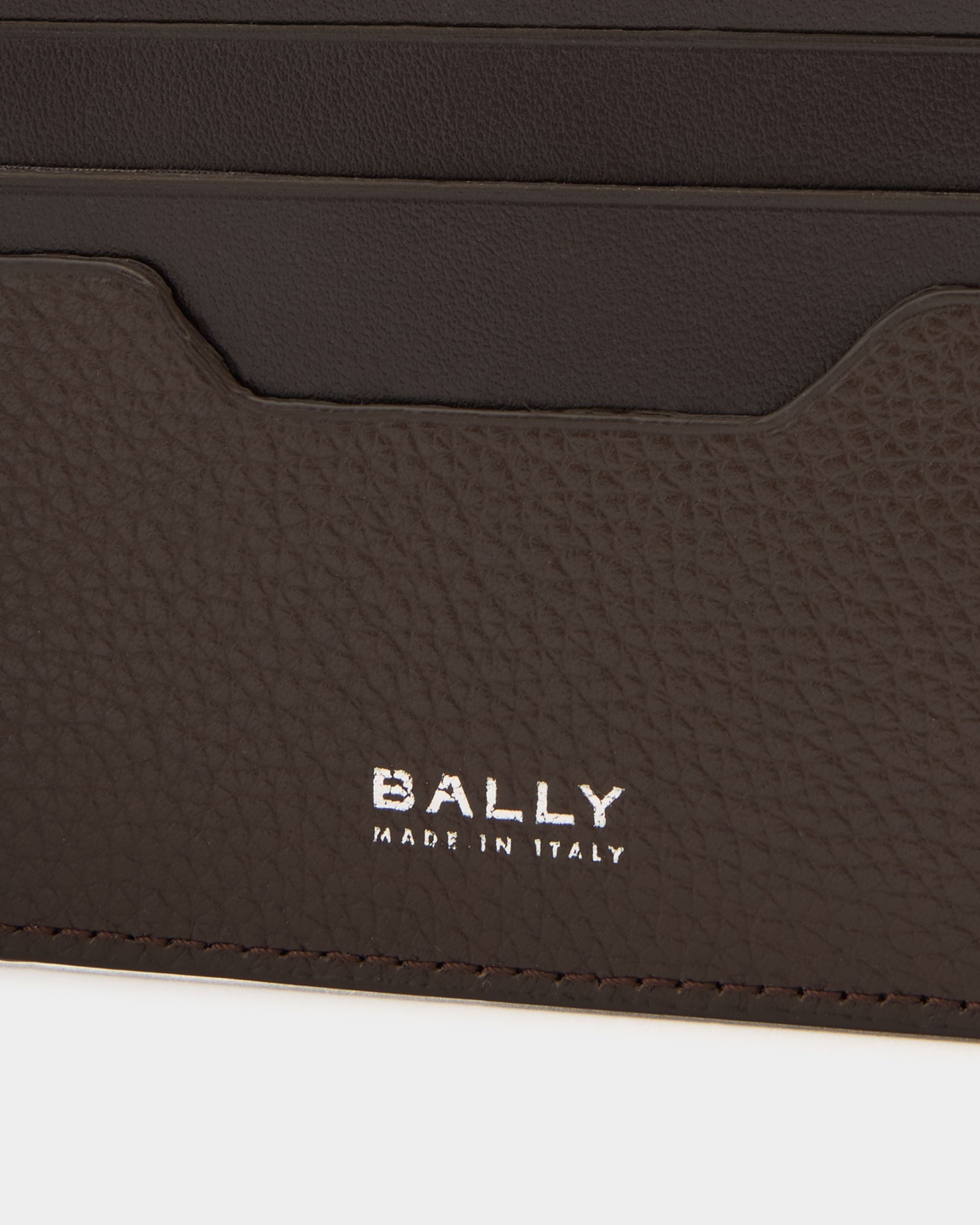 Capitol Wallet in Ebano Grained Leather - Image 4