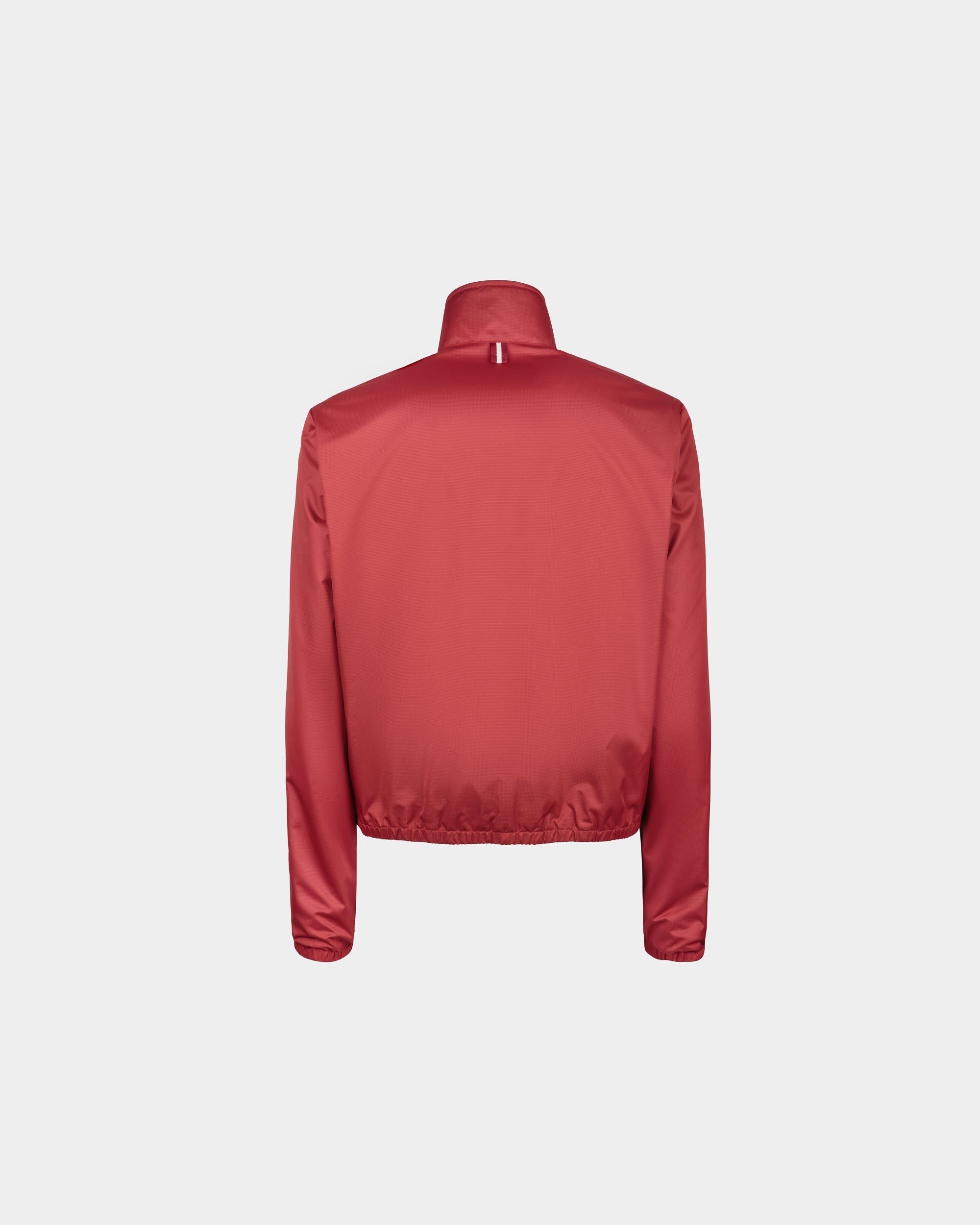 Bomber in Red Nylon - Image 3