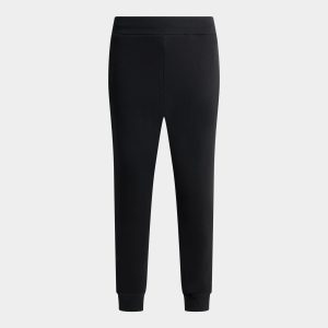 Sweatpants in Black Cotton