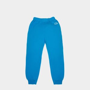 Organic Cotton Joggers In Blue