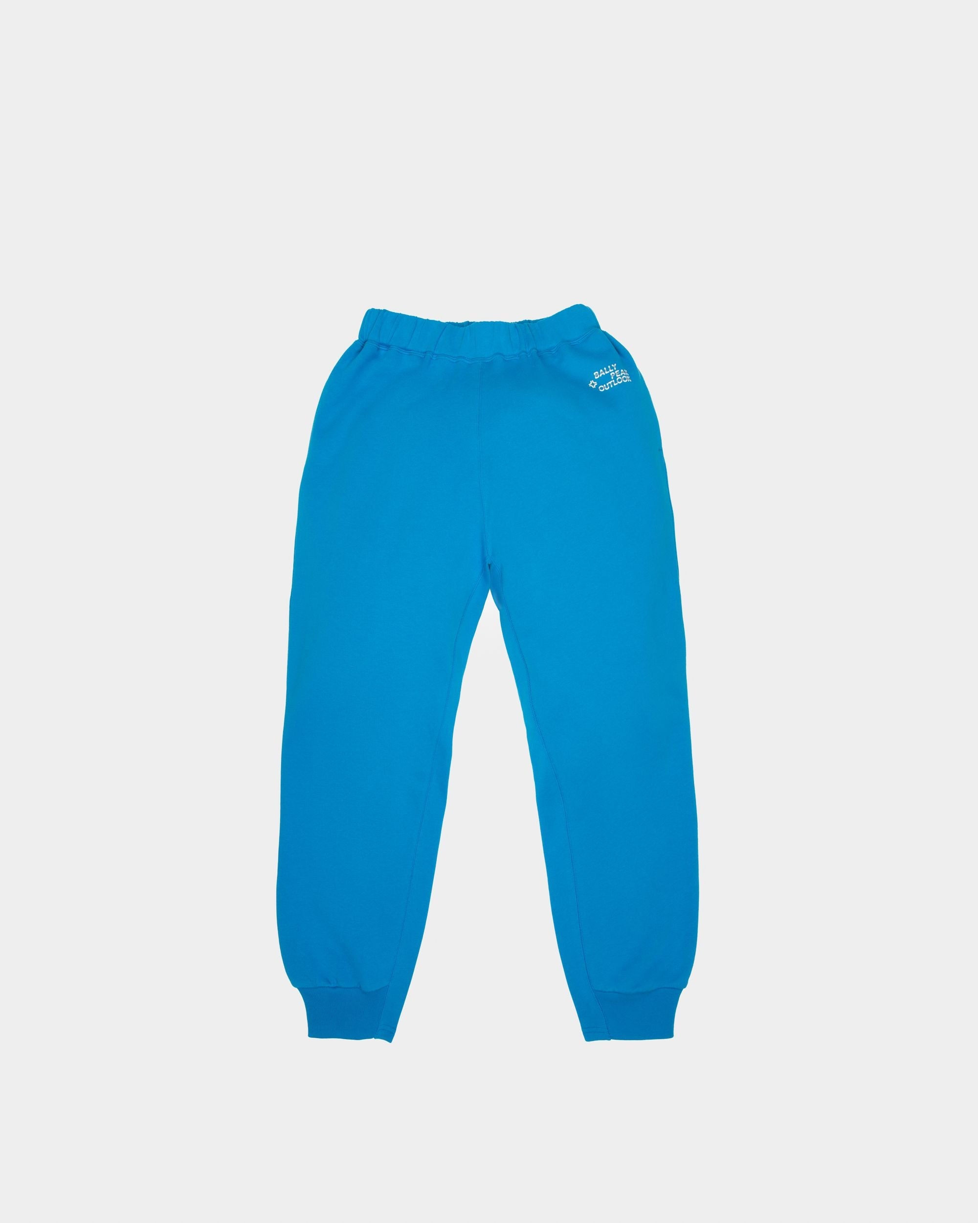 Organic Cotton Joggers In Blue