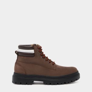 Hallen Boot in Brown Nubuck