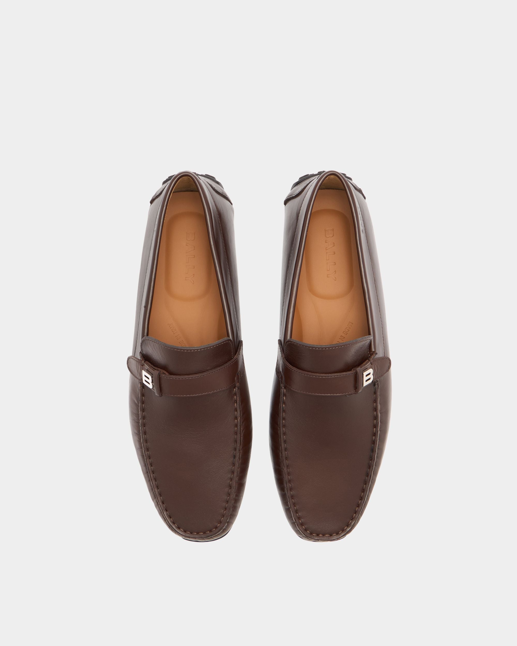 Pilot Driver in Brown Leather - Image 5