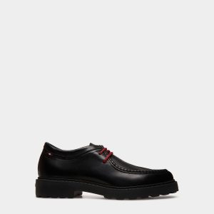 Gusto Derby in Black Leather