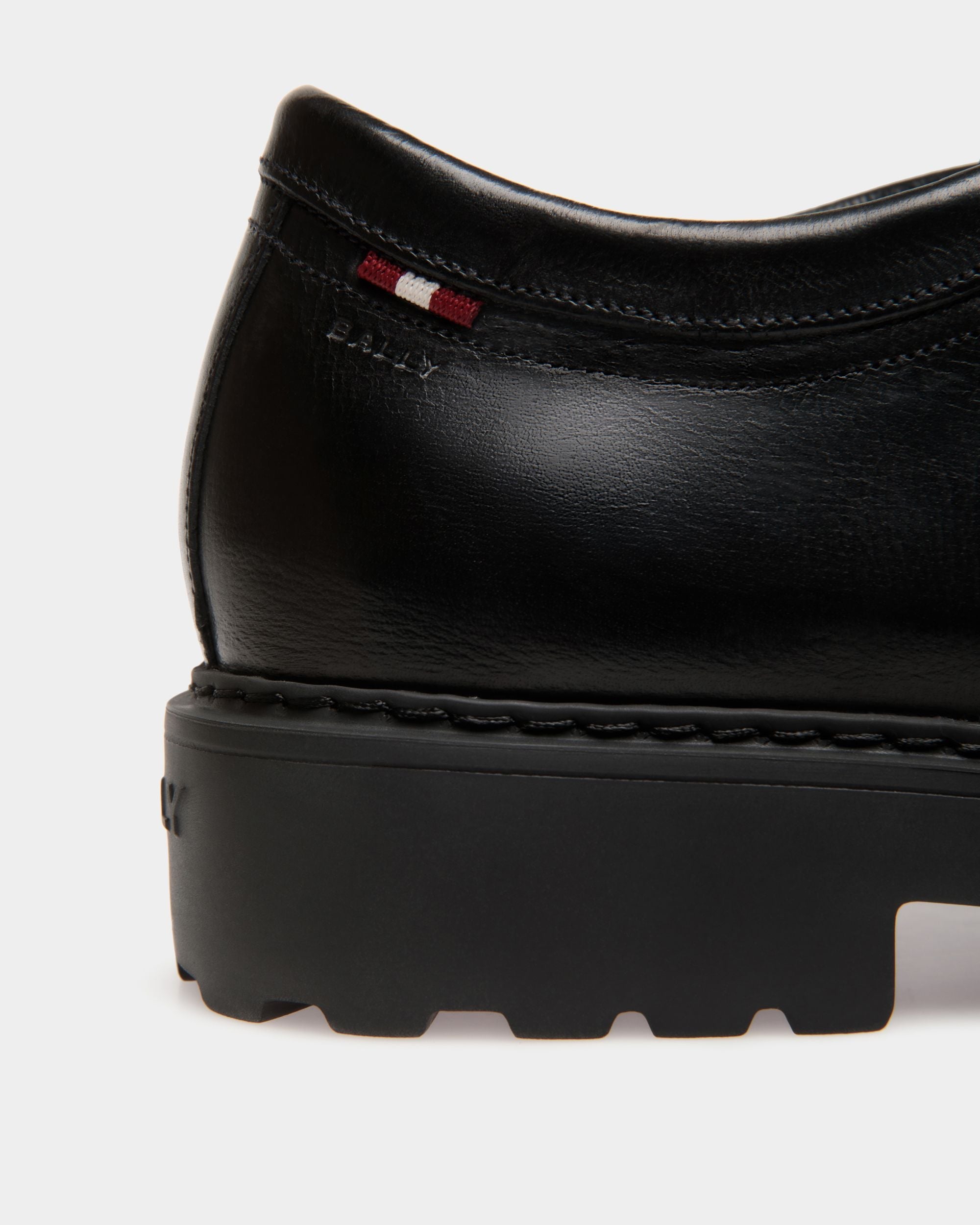 Gusto Derby in Black Leather - Image 5