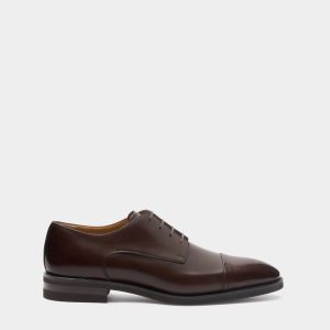 Scribe Un Derby in Brown Leather